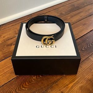 Authentic Thin Gucci Belt